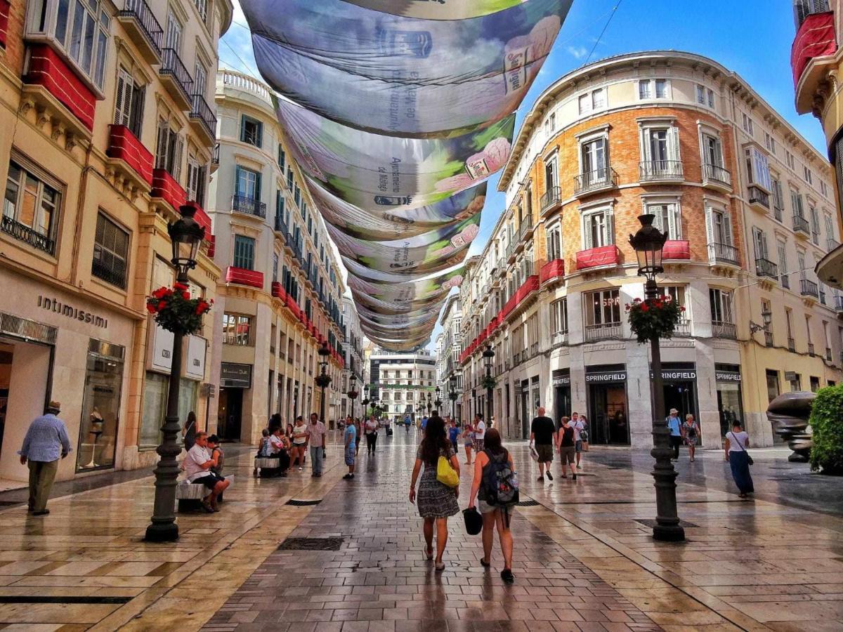 Apt Historic Center Malaga Free Parking Luaran gambar